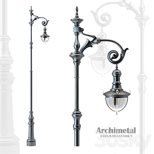 Lighting poles Archimetall