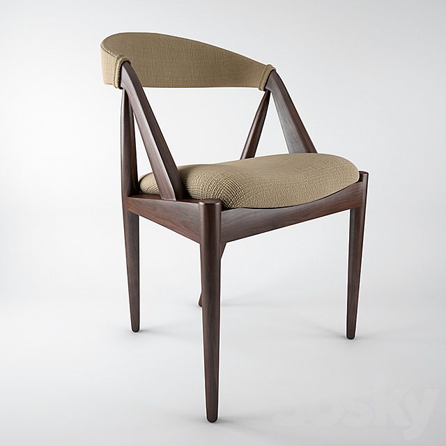 Consigned Kai Kristiansen A Frame Teak Dining Chair