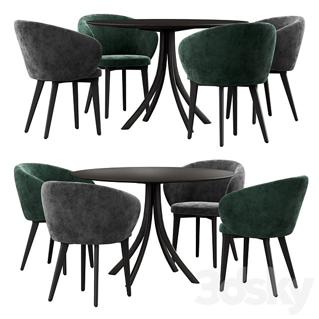 Expormim Falcata dining set