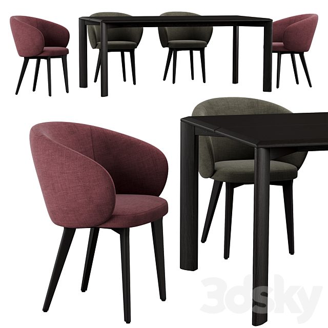 Expormim Kotai dining set