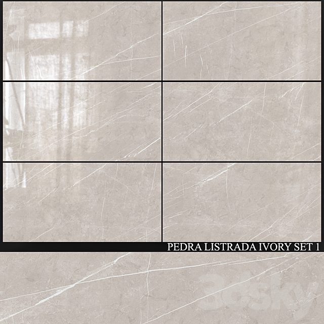 Decovita Pedra Listrada Ivory 600x1200 Set 1