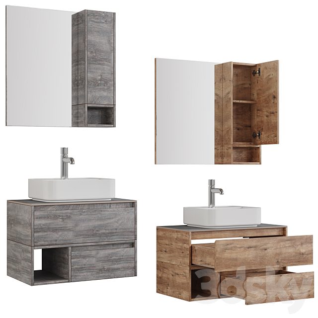 STWORKI Karlstad 60/75/90 rustic oak / rochelle