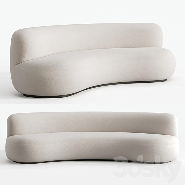 Sofa by Pierre Augustin Rose