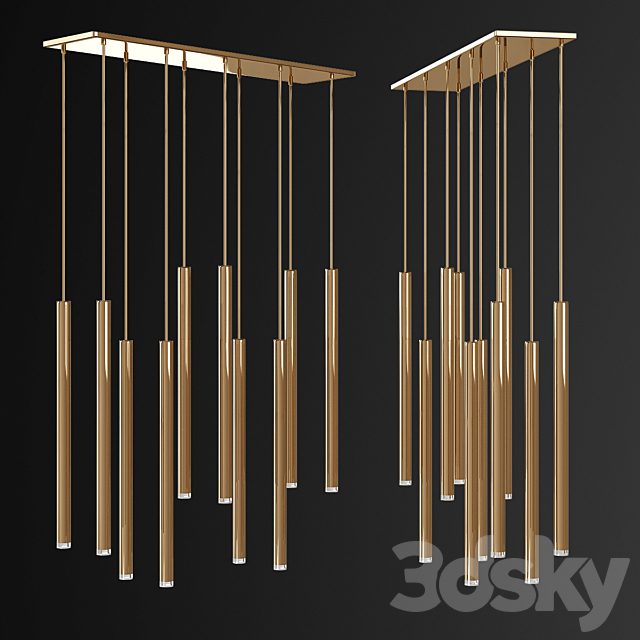 Trumpet Rectangle Gold