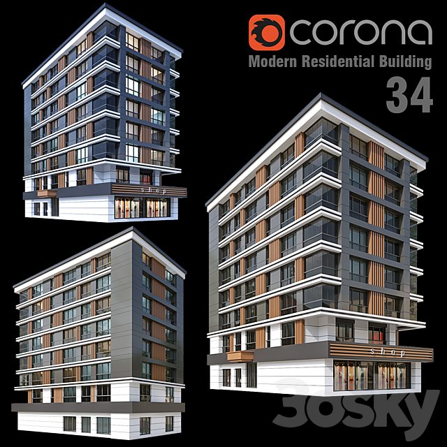 Modern Residential Building 34
