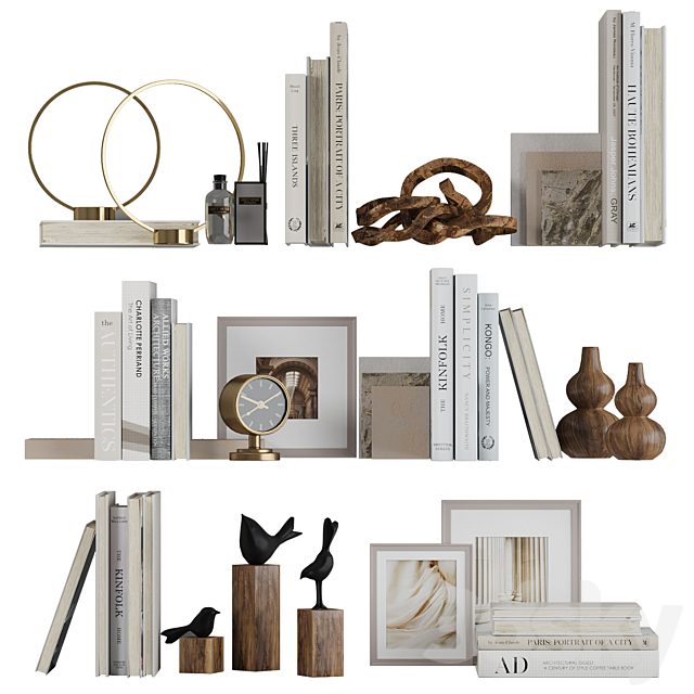 Decor shelf set 2