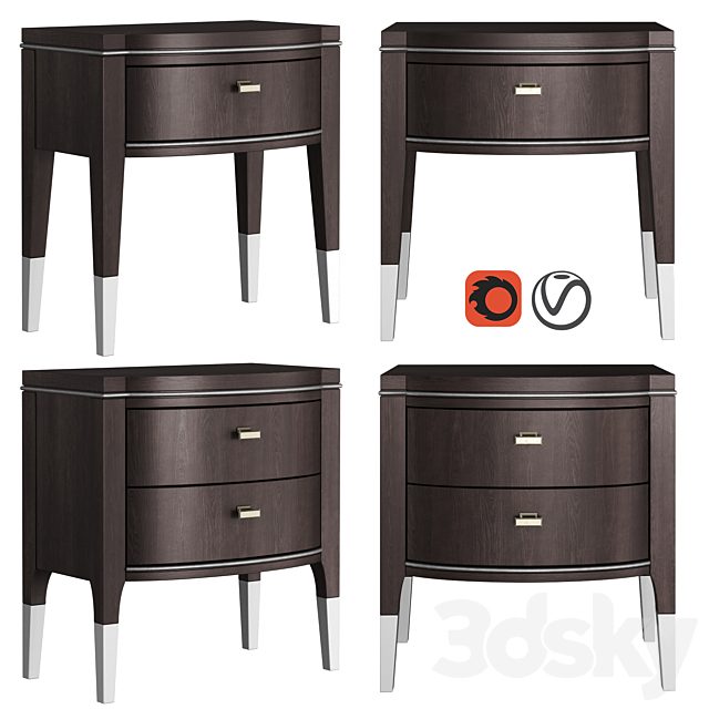 Dantone Home Grand bedside table