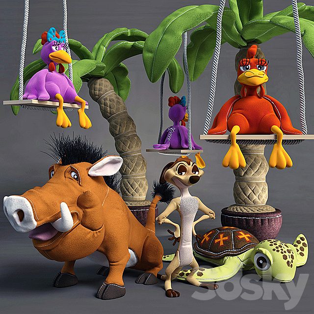 Timon and Pumbaa