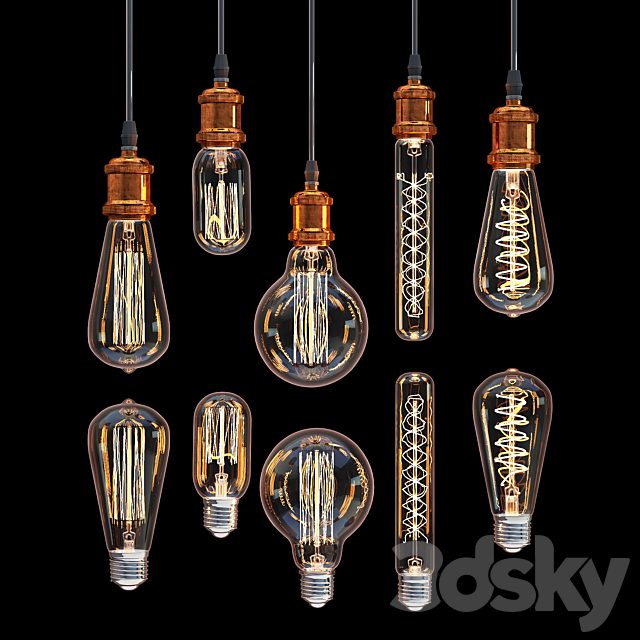 Edison lamps collection