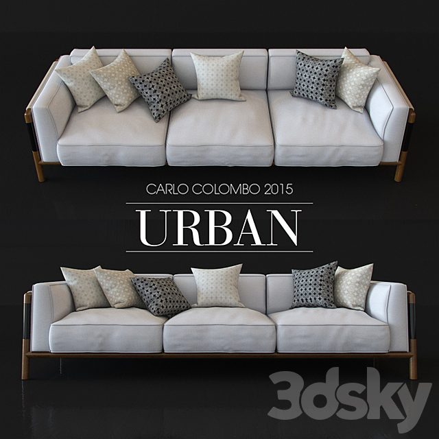 giorgetti URBAN CARLO COLOMBO 2015 divan tm