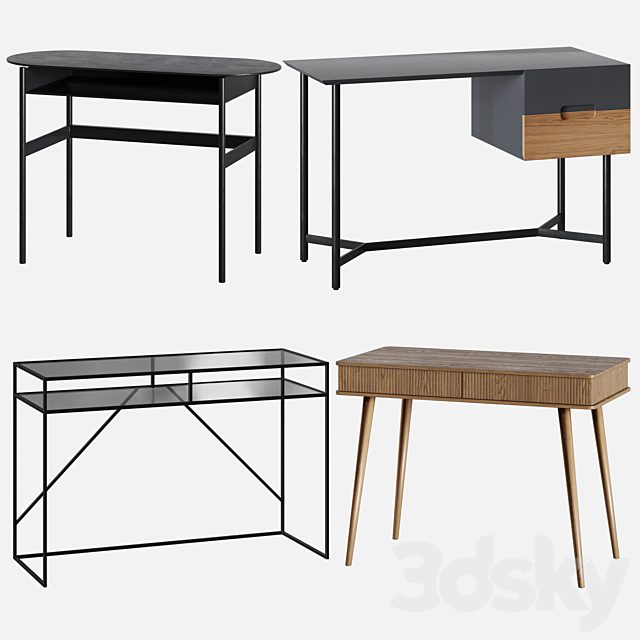 Lora Oblone Viva Sybil writing desk