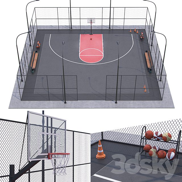 Basketball field