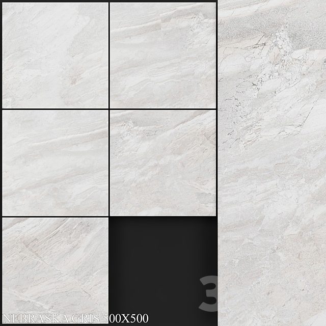 Keros Nebraska Gris 500x500