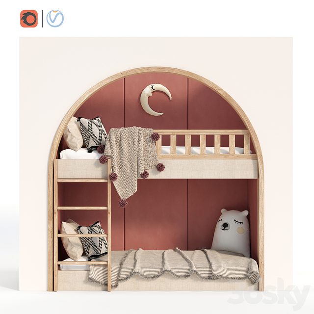 Kids Room Bed - 4