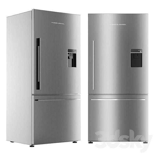 Fisher and Paykel Freestanding Refrigerator Freezer RF170WDRUX5 N