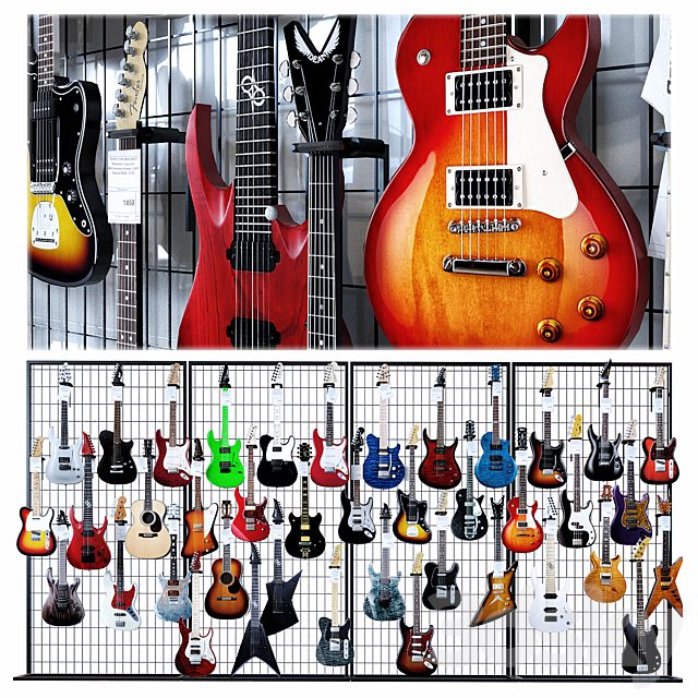 Guitar store
