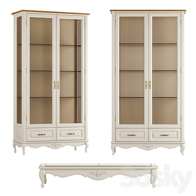 Wardrobe - showcase Meroni double / Showcase two dors