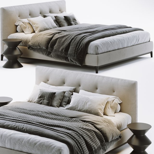 Minotti Andersen Quilt Bed