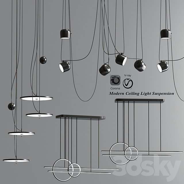 Modern Ceiling Light Suspension Pendant