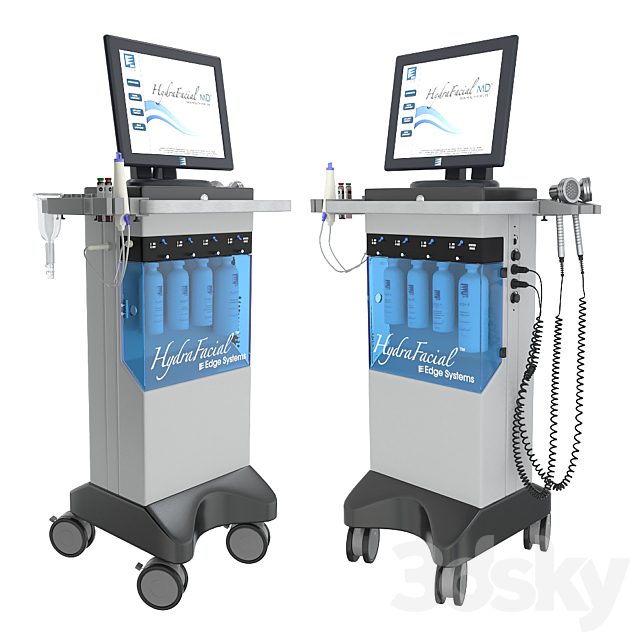 Hydrafacial facial cleansing machine
