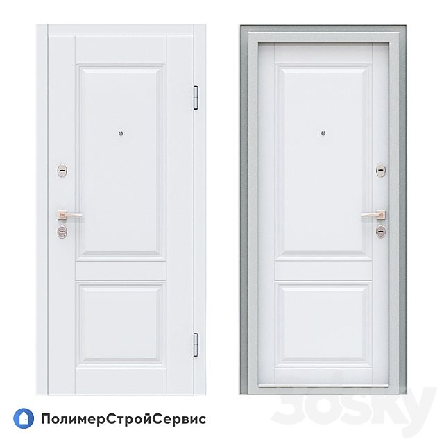 OM Entrance door Neoclassic (Vinorite-22) - PSS