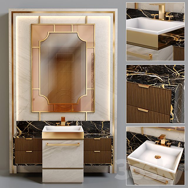 Bathroom Furniture Set 1