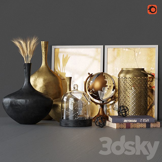 Decorative Set Gold