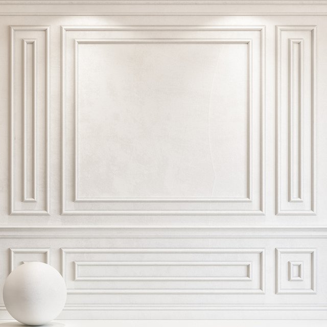 Decorative plaster with molding 70
