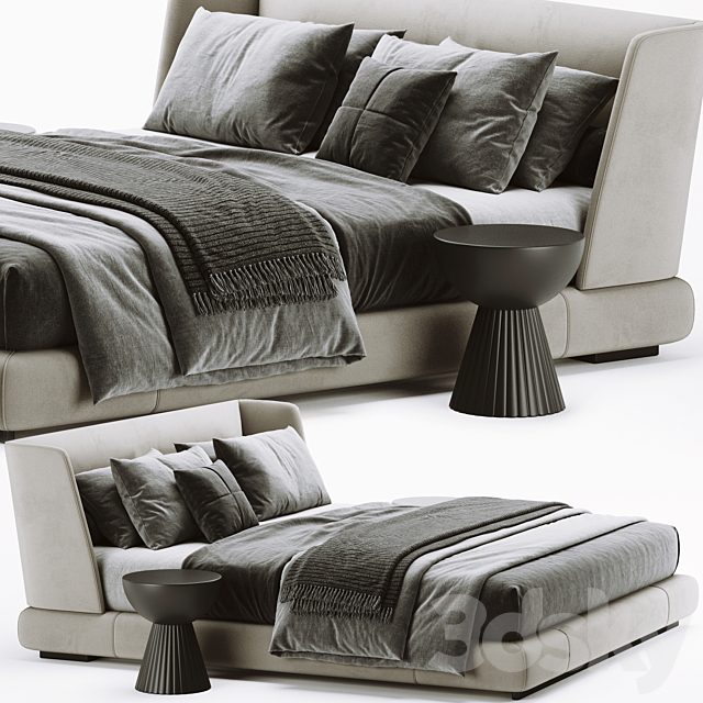 Minotti Reeves Bed