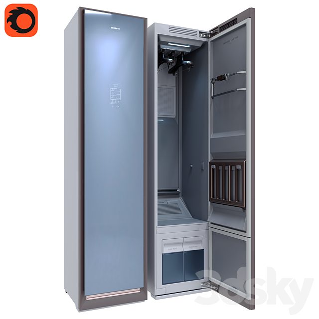 Samsung DF60R8600CG AirDresser Garment Care System