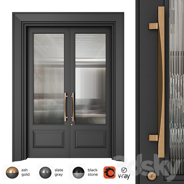 Door Set Elmes Archism T1235