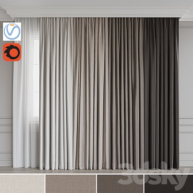 Set of curtains 72