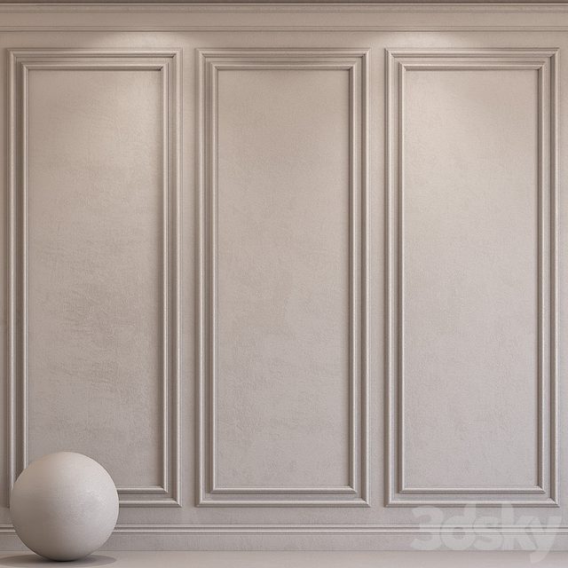 Decorative plaster with molding 71