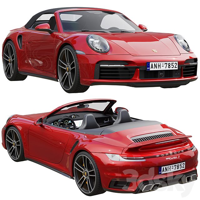 Porsche 911 Turbo S Cabriolet 2021