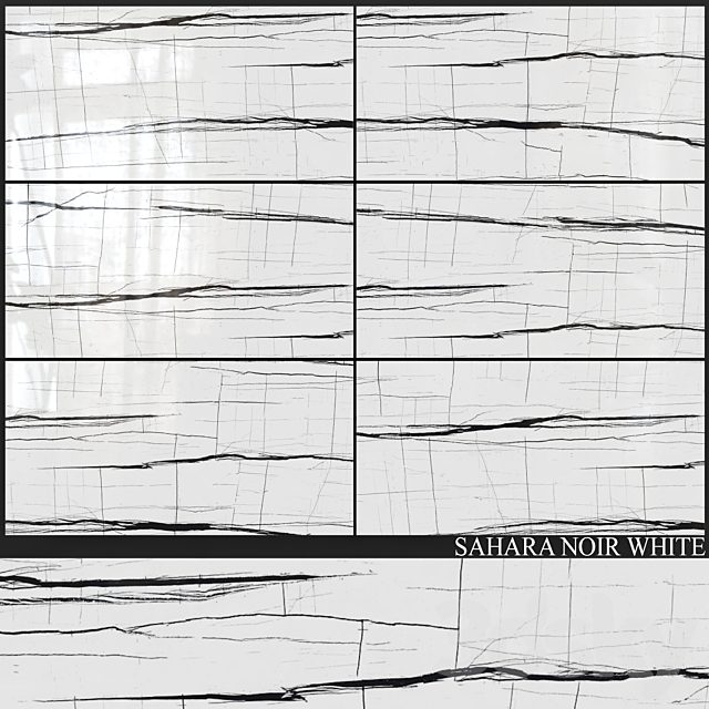 Decovita Sahara Noir White 600x1200