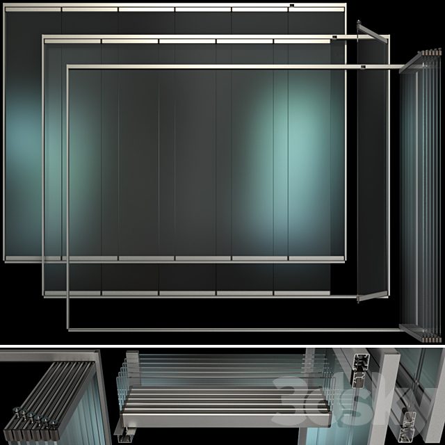 Glass Sliding Partition Walls