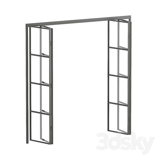 Glass partition