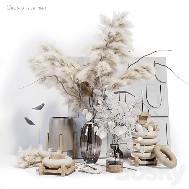 Decorative set   Beige