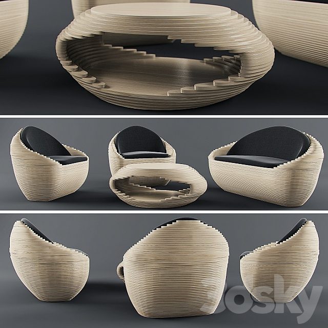 set of furniture