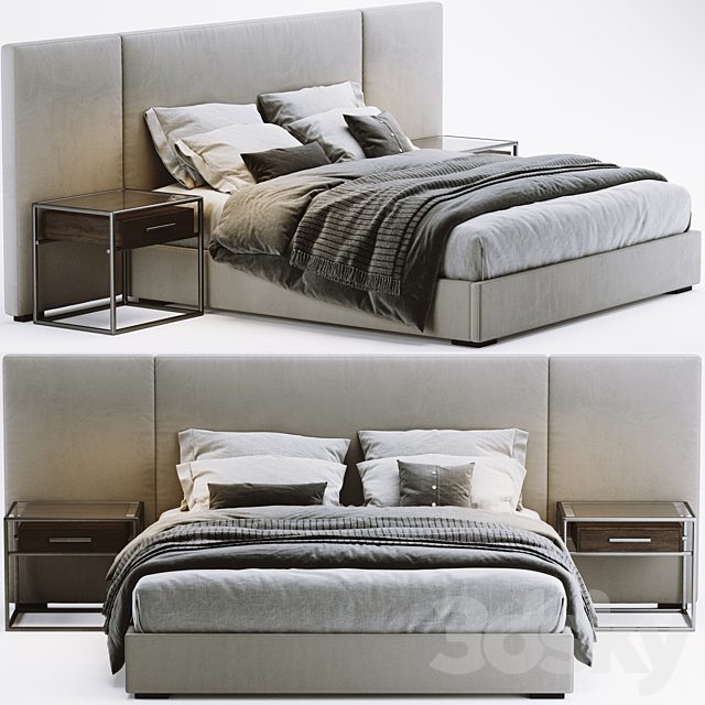 RH Modena Bed