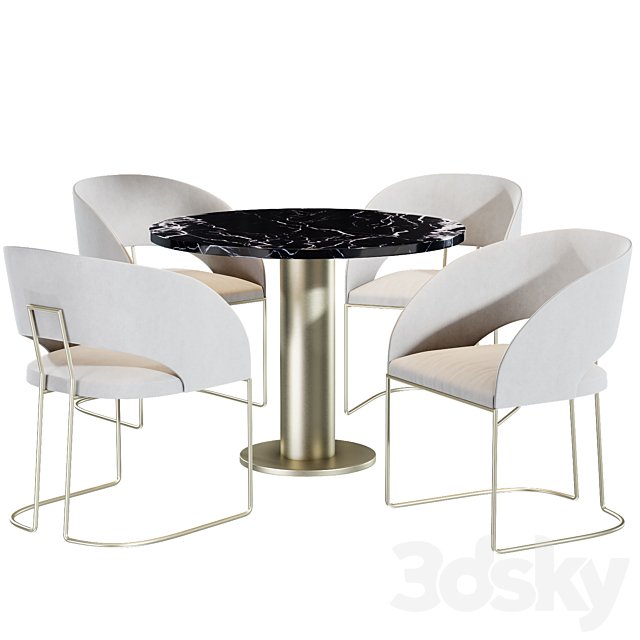 Allen Chair and New York Table