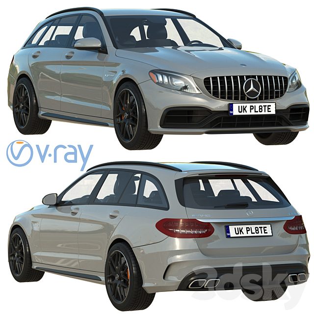 Mercedes Benz AMG C63 Estate