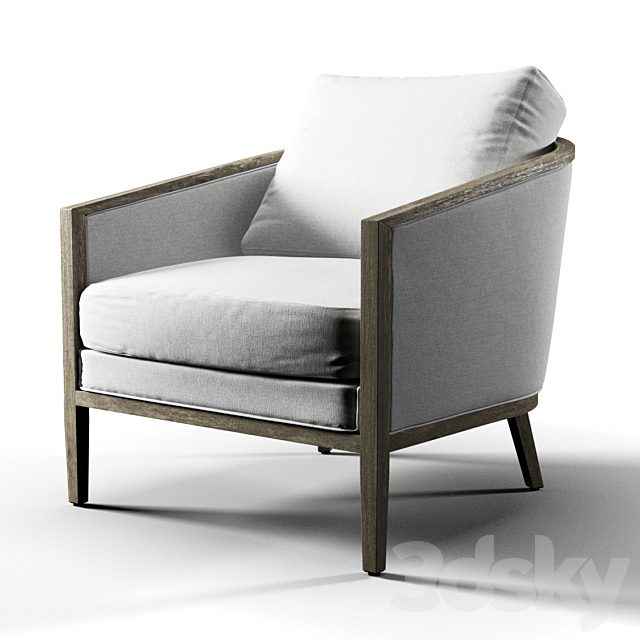 RH French Barrelback Chair