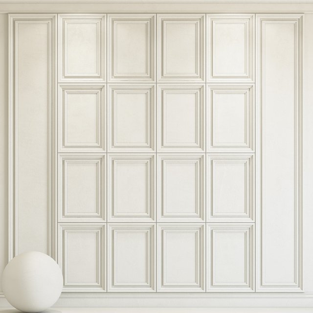 Decorative plaster with molding 92