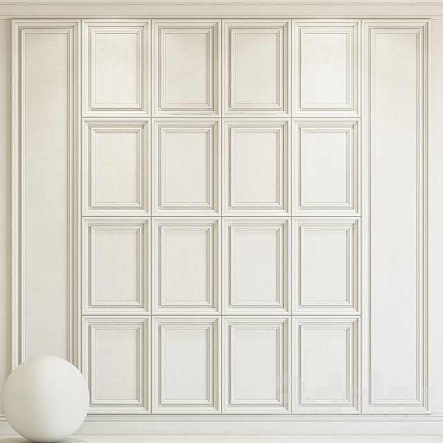 Decorative plaster with molding 92