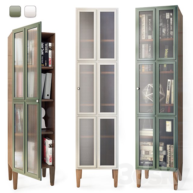 Bookcase, one-door Andersen. Cabinet / bookcase by Etg-Home