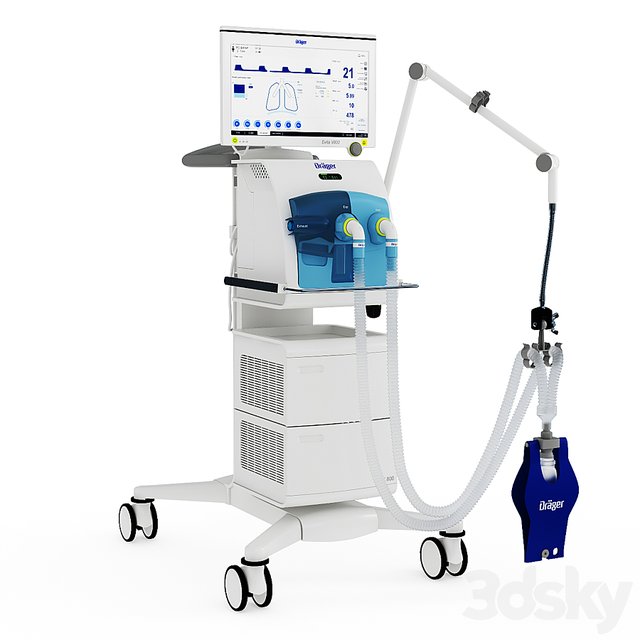 Artificial lung ventilator Dräger Evita V800