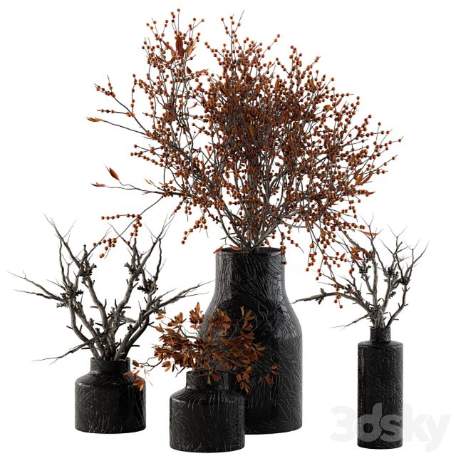 Bouquet Set 11 - Dried Branch and Berry