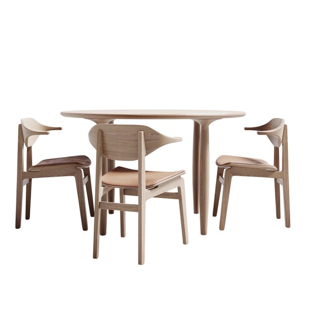 Buffalo Dining Chair Oku Round Dining Table NORR 11