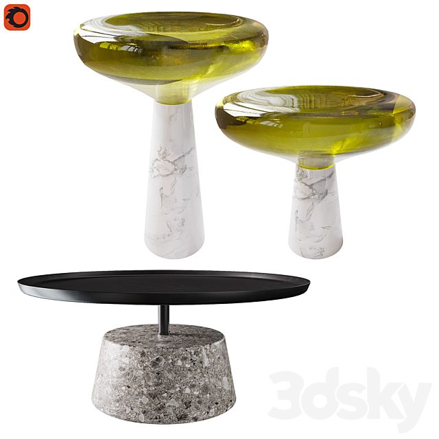 Set of coffee tables